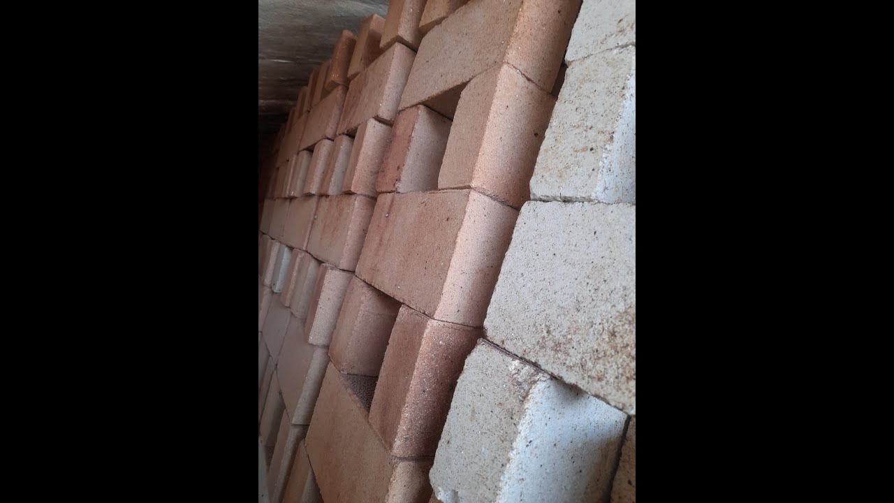 Обжиг огнеупорного кирпича Ташкент / Roasting of refractory bricks