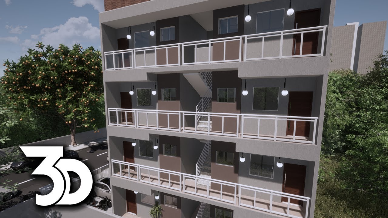 8 KITNET apartamento studio em terreno pequeno para ganhar dinheiro