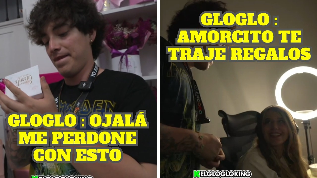 GLOGLO LE COMPRA MUCHAS COSAS A EMIKUKIS PARA QUE LO PERDONE POR HABER ACOMPAÑADO A DAARICK