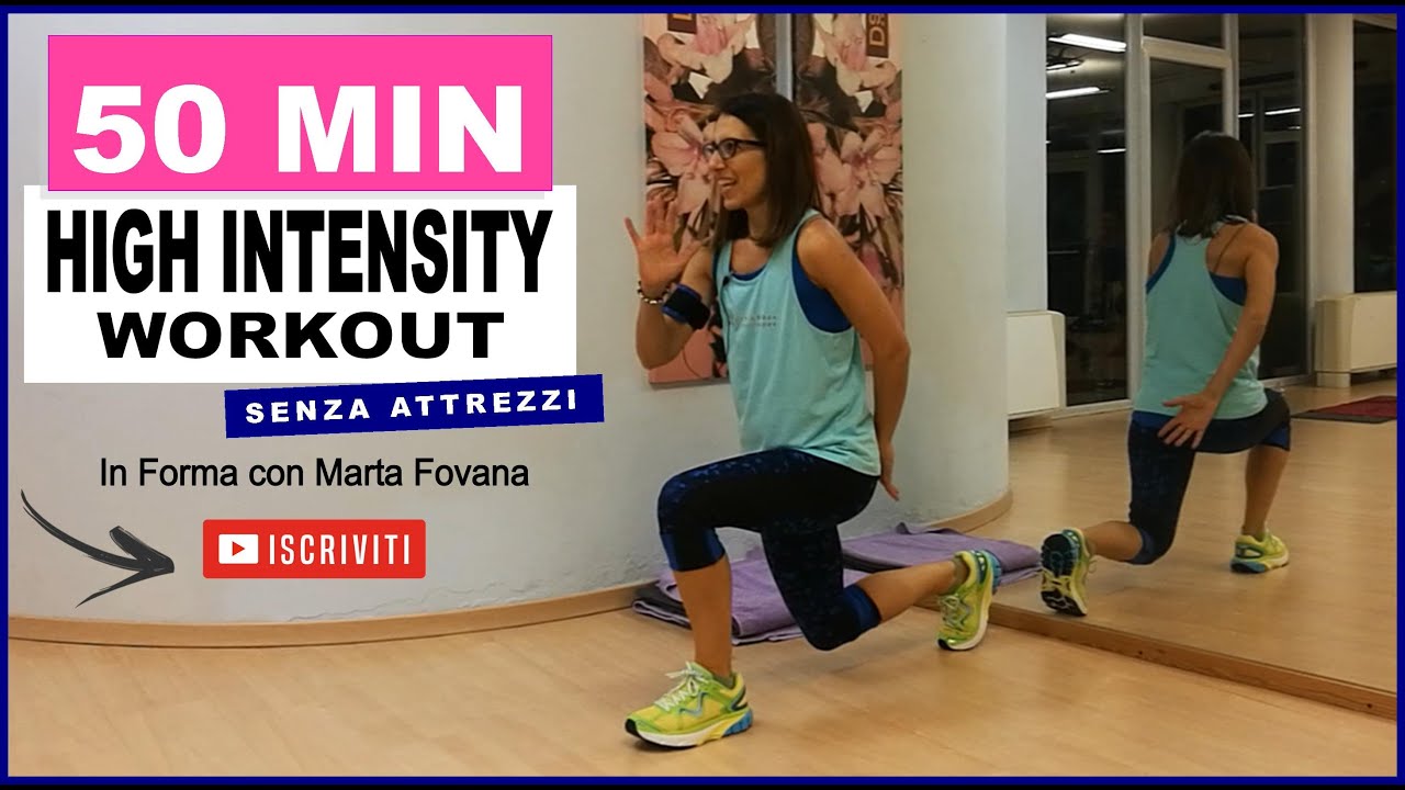 Ginnastica a Casa senza attrezzi  Alta Intensità per dimagrire e tonificare velocemente! Lezione 19