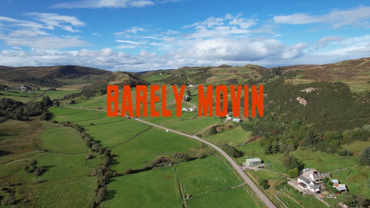 SCOTLAND on a 90cc Motorbike: Part 1