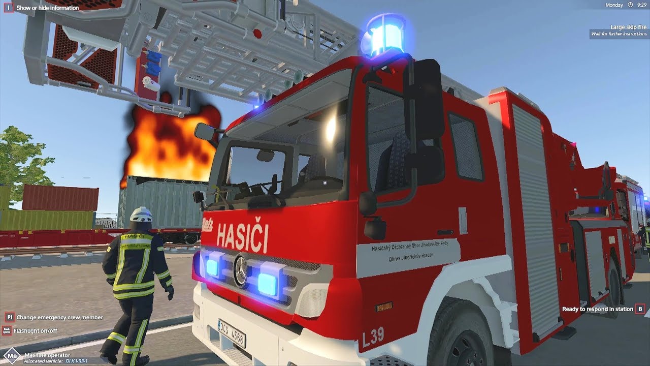 Emergency Call 112 – Czech Fast Responders Gameplay! 4K