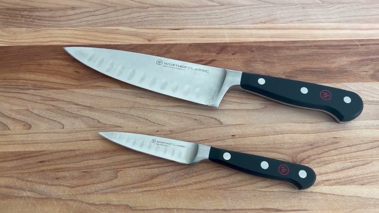 W&uuml;sthof Classic Chef's Knife Set: Precision and Quality in Every Cut!