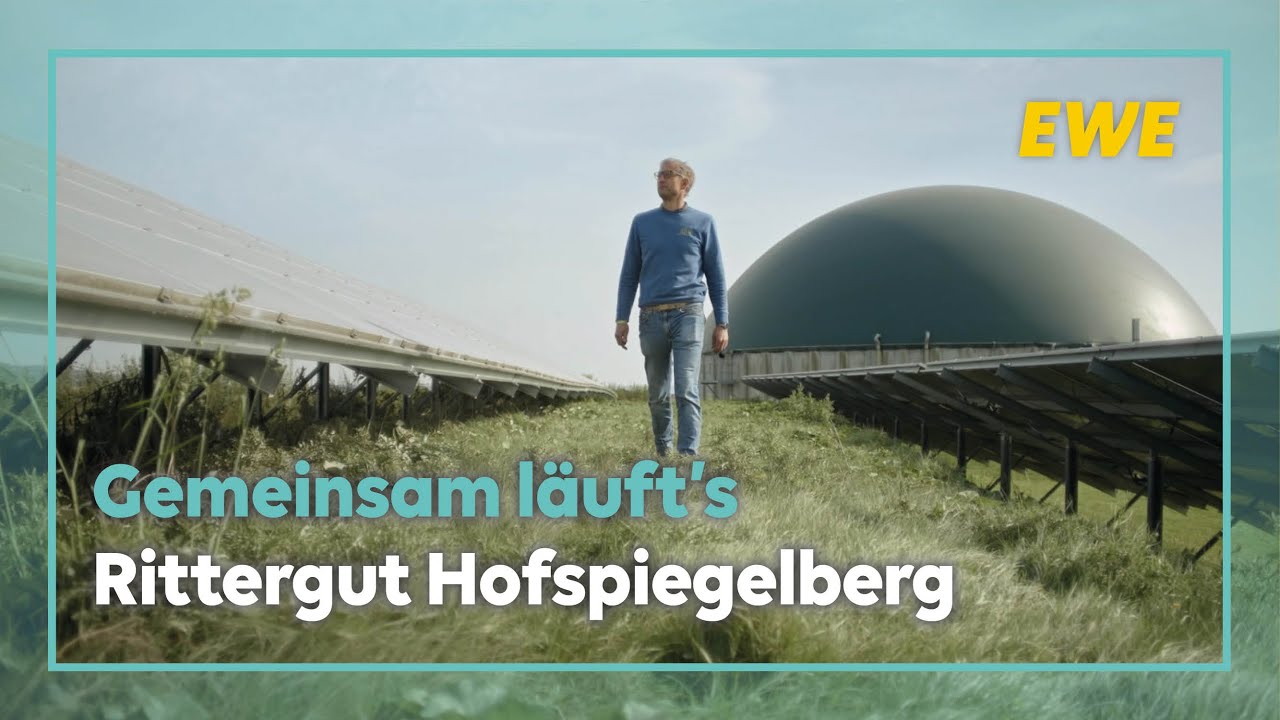 Biogasanlage Rittergut Hofspiegelberg | EWE business