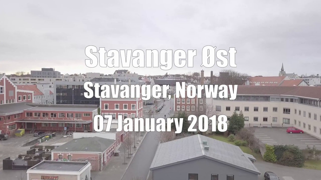 Stavanger Øst in 4K, Norway
