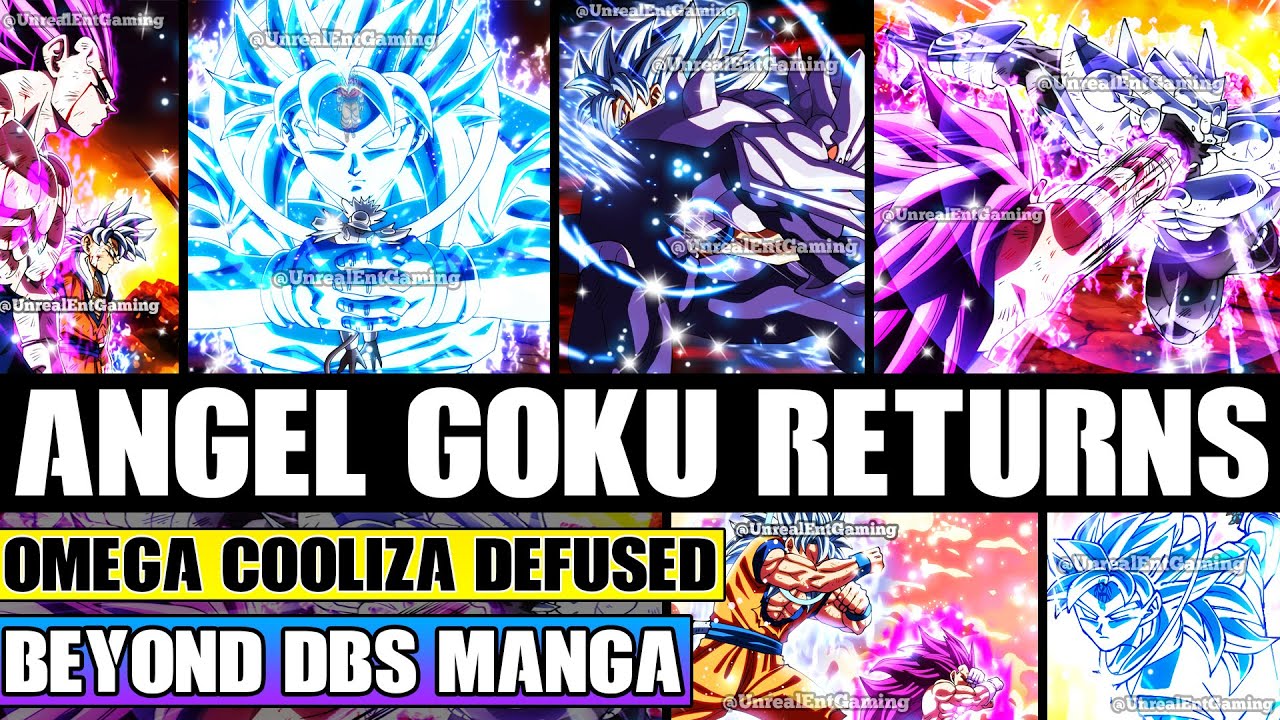 Beyond Dragon Ball Super Angel Goku Returns! Mastered Ultra Ego Vegeta And Goku Destroy Cooliza