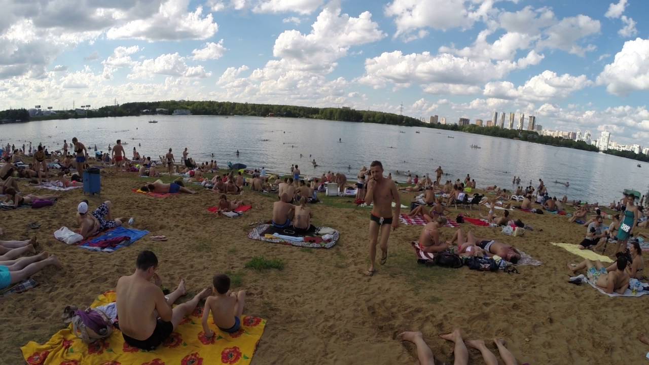 пляж рублево