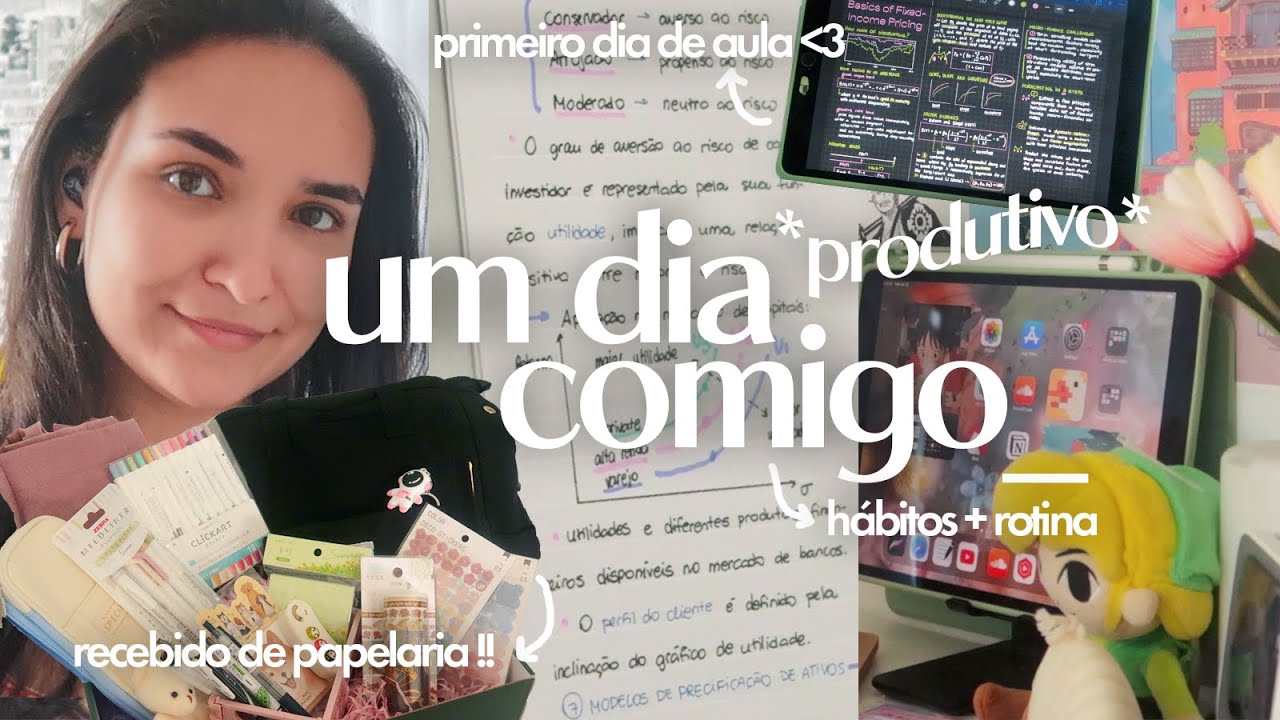 24h comigo // volta às aulas, hábitos + rotina, material escolar 2022 💌 ft stationery pal