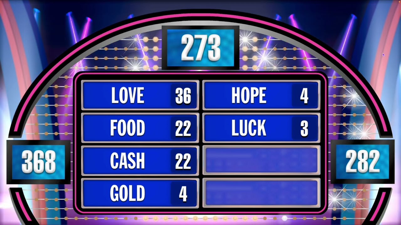 Family Feud Style Presentation Software for Events 2025 - Survey Says