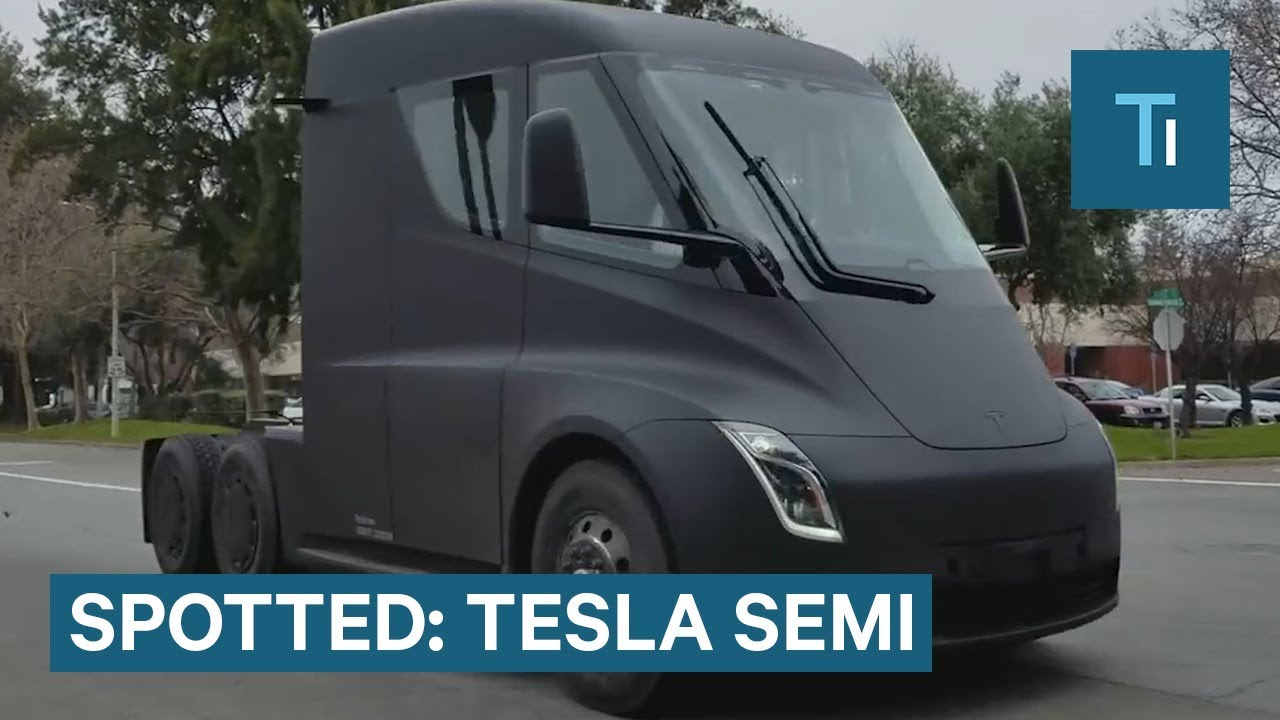 A Tesla Semi Was Spotted On A Public Road &mdash; Here's An Update On The Truck