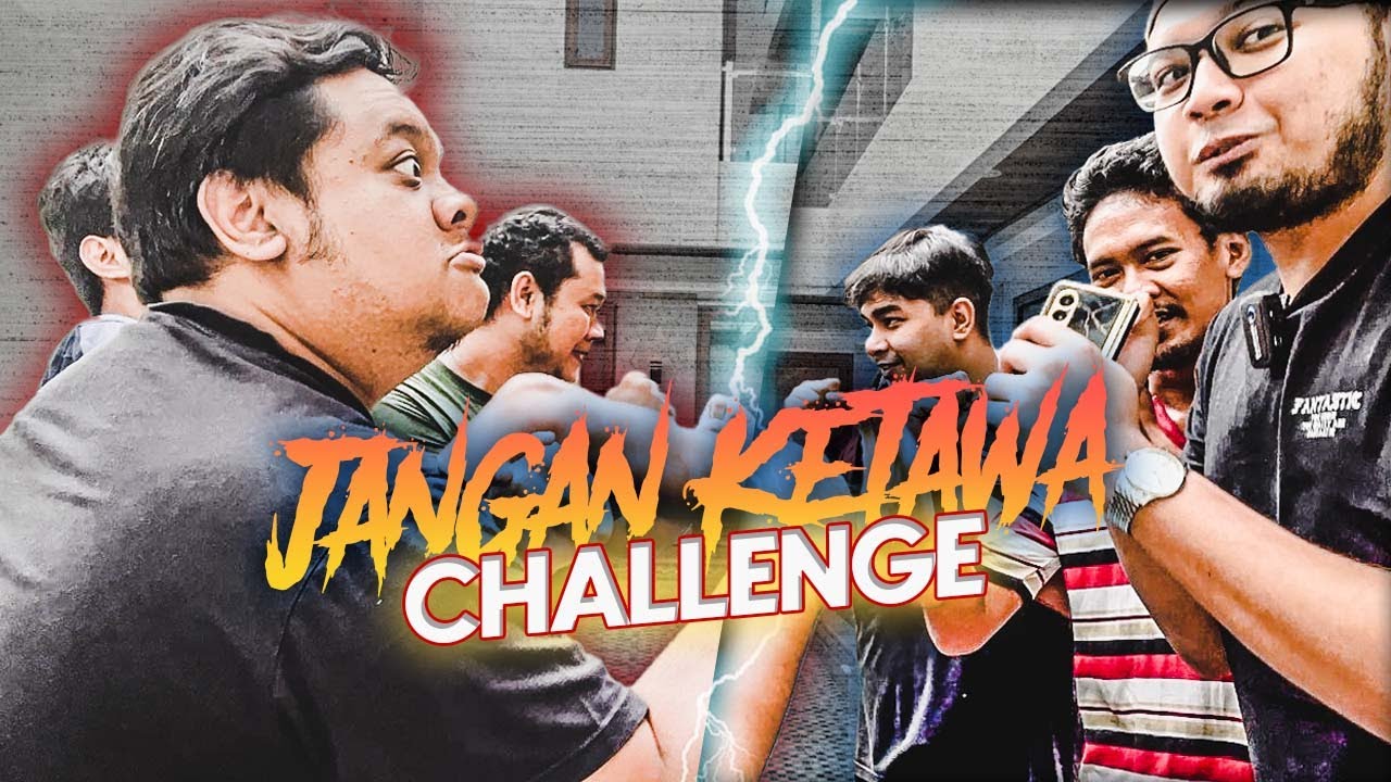 Adu Kuat Tahan Tawa !! - JANGAN KETAWA Challenge