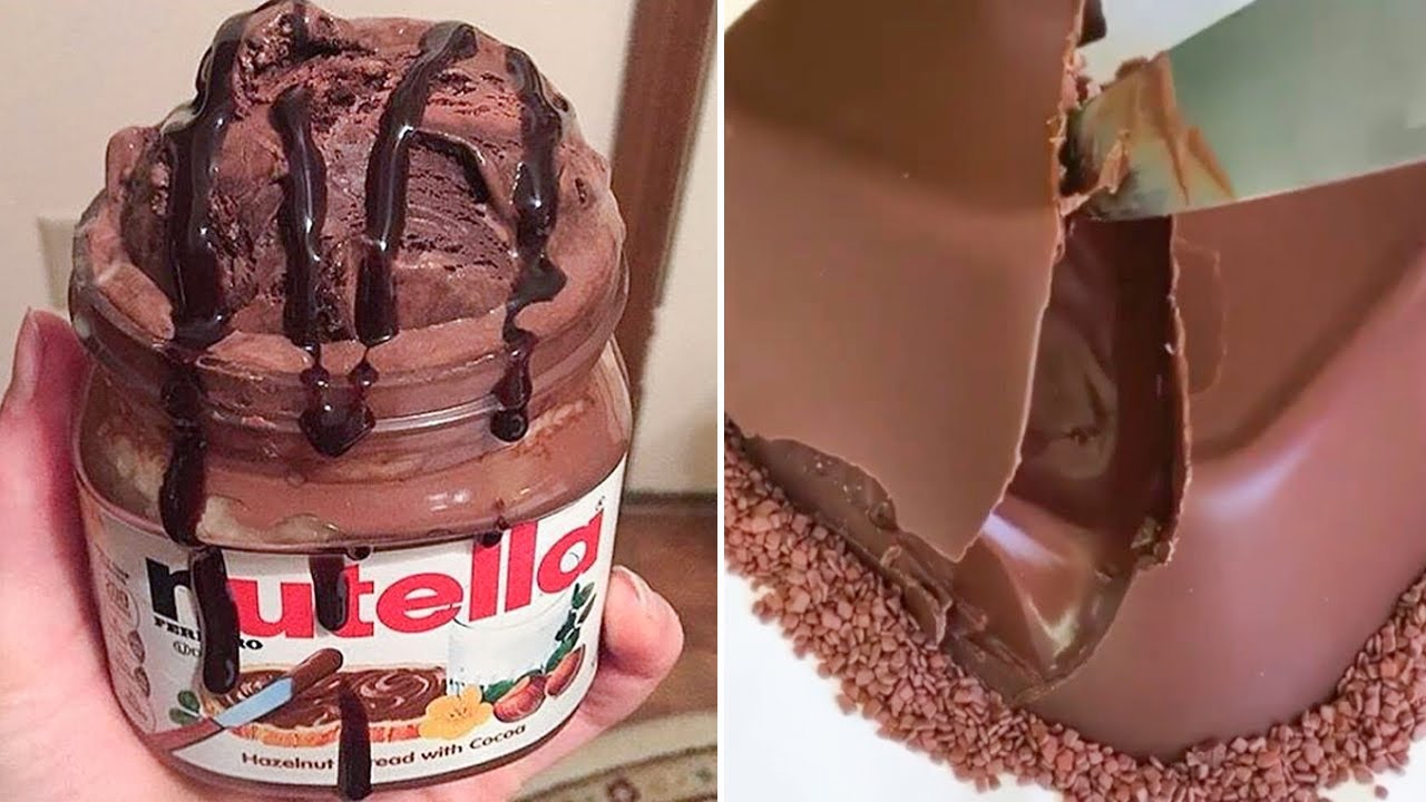 Yummy And Satisfying Dessert | Satisfying Chocolate Cake | So Yummy Desserts Chocolate Ice Cream