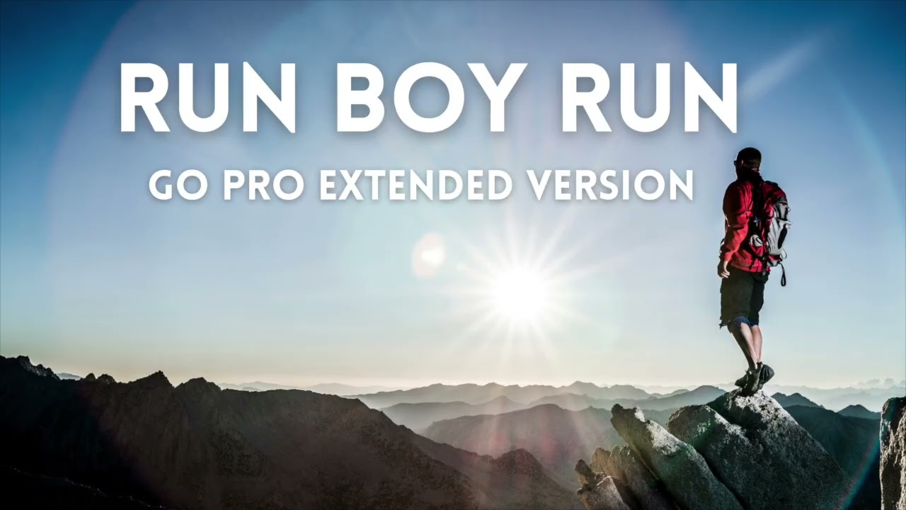 RUN BOY RUN INSTRUMENTAL (GO PRO HERO 4 EXTENDED VERSION) With INTRO