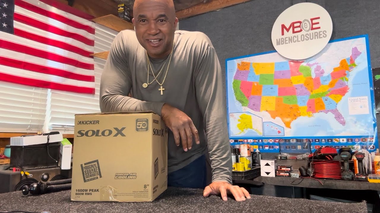 Unboxing KICKER SoloX 8”…@KICKER  Listened To the Market!!! MBE Authorized Dealer!!!