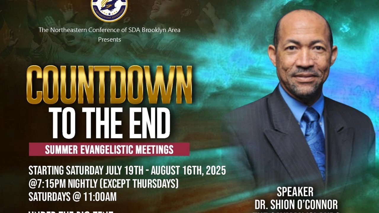 Brooklyn Faith SDA Online || Brooklyn Area Crusade || Dr. Shion O'Connor || Aug 15th, 2025