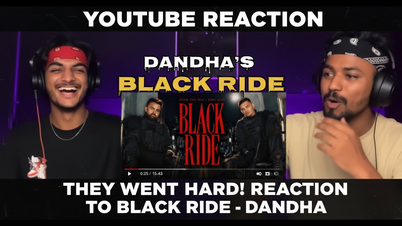 REACTION ON BLACK RIDE | DHANDA NYOLIWA | HAMMY MUZIC | (OFFICIAL VIDEO )  CV REACTS