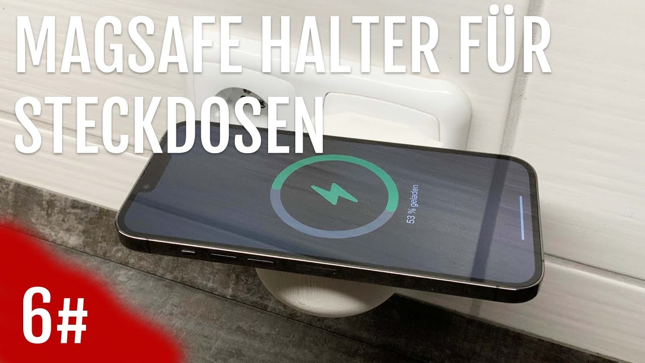 Geniale Idee? - MagSafe Halterung für die Steckdose