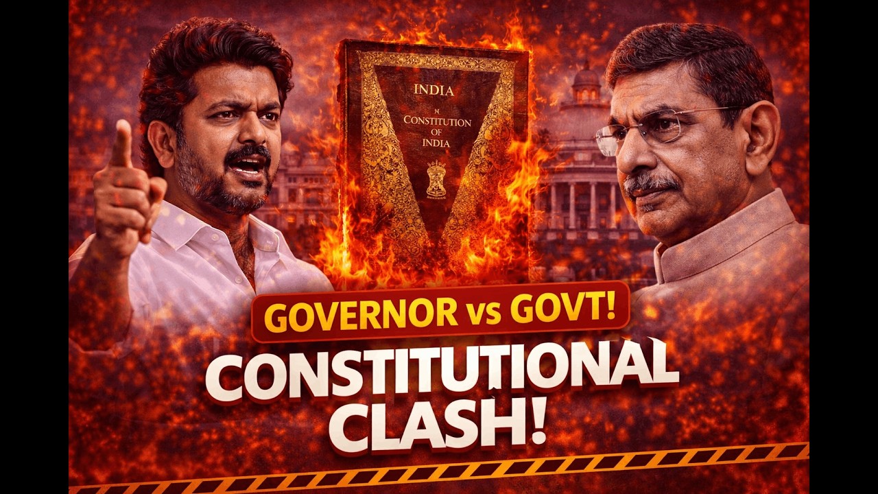 Tamil Nadu Govt vs Governor RN Ravi | Constitutional Clash Explained | Political Analysis