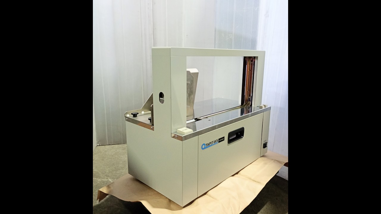[中古]ウチダ 帯掛機テーピットWX(805051) 動作確認動画