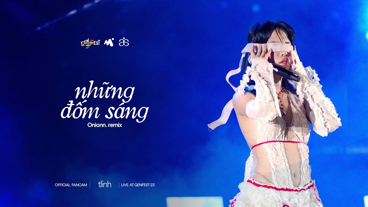 những đốm sáng (extended) - tlinh | Live at GENfest 23 | Fancam Focus