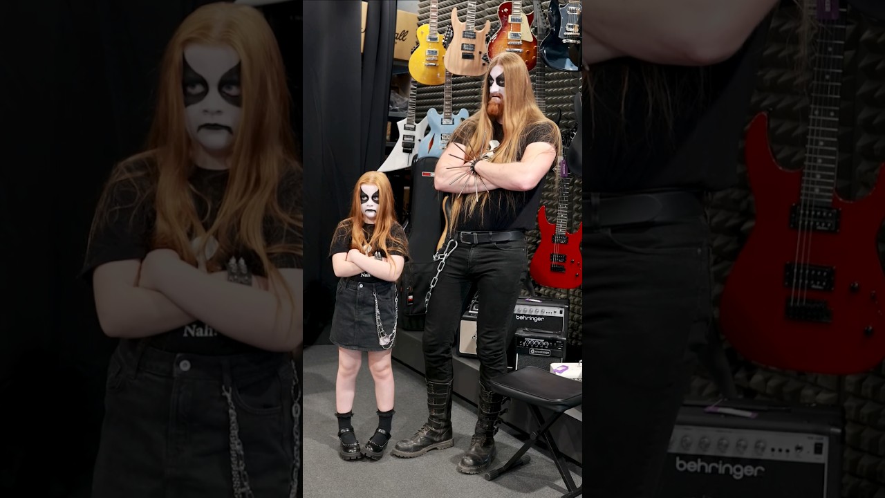 There&rsquo;s nothing easier than picking your first musical instrument&hellip; They said. 😂😭 #shorts #metal