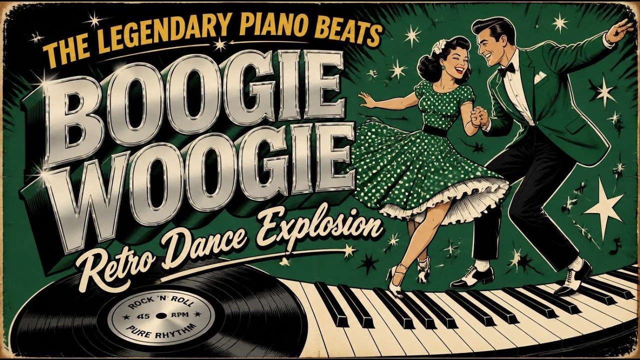 Rockabilly Boogie Woogie Dance Party 🔥| 1950s Rock & Roll Jukebox Hits | Vintage Dance Hall Classics