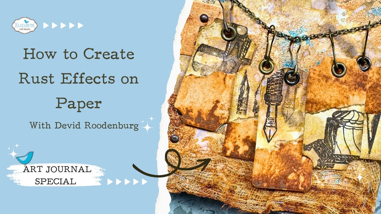 How to Create Rust Effects on Paper