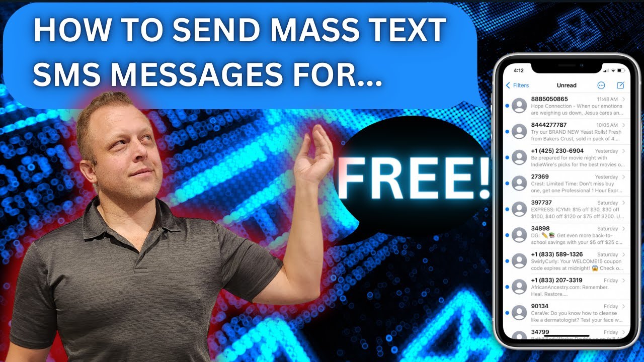 Как бесплатно отправлять массовые текстовые SMS-сообщения с помощью Windows и Android