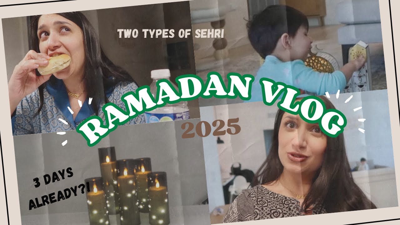 Рамадан VLOG 2025! ЧАСТЬ 2: Занятия для малышей, сухур, сухур, новые привычки, украшение дома