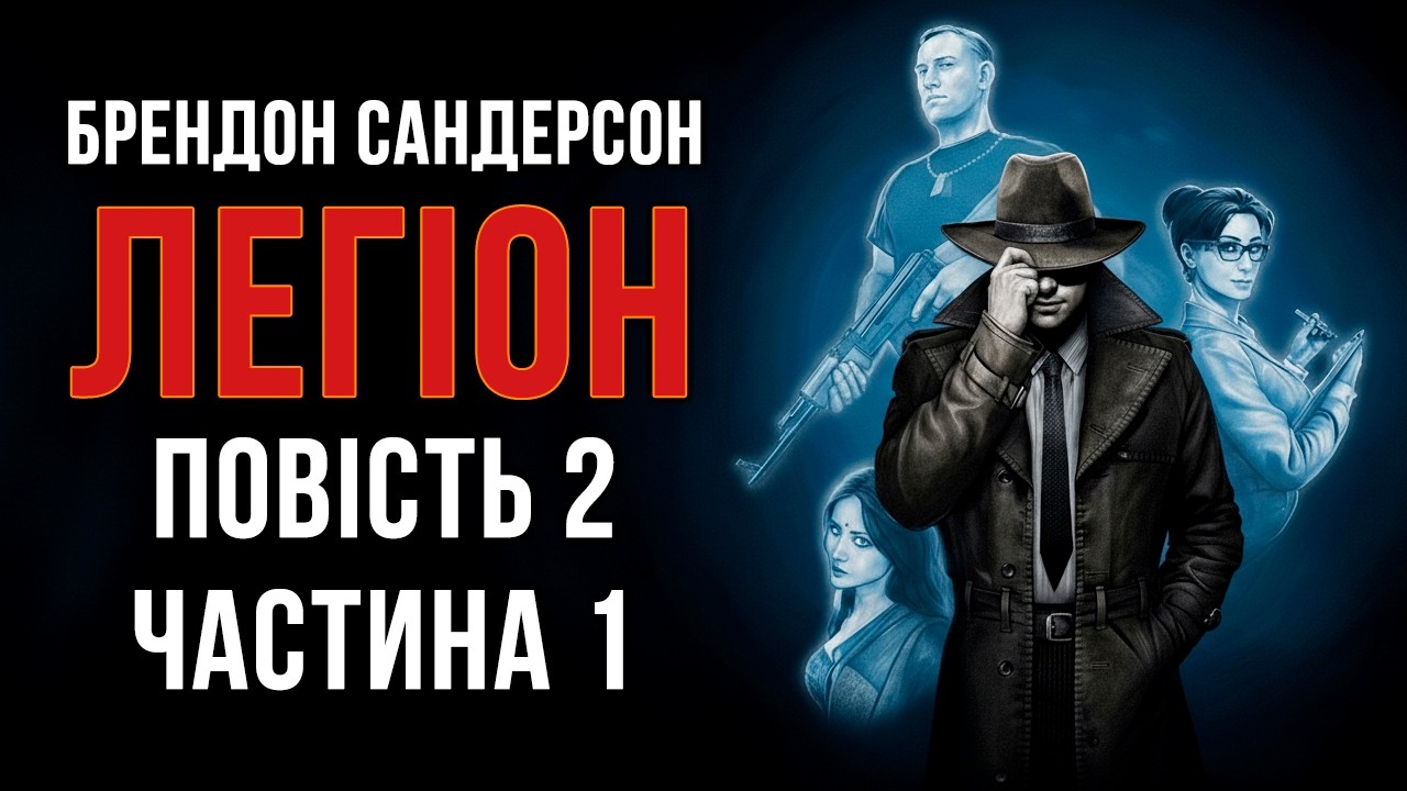 Брендон Сандерсон - Легіон - Повість 2 (Частина 1) #аудіокнига #детектив #триллер #пригоди