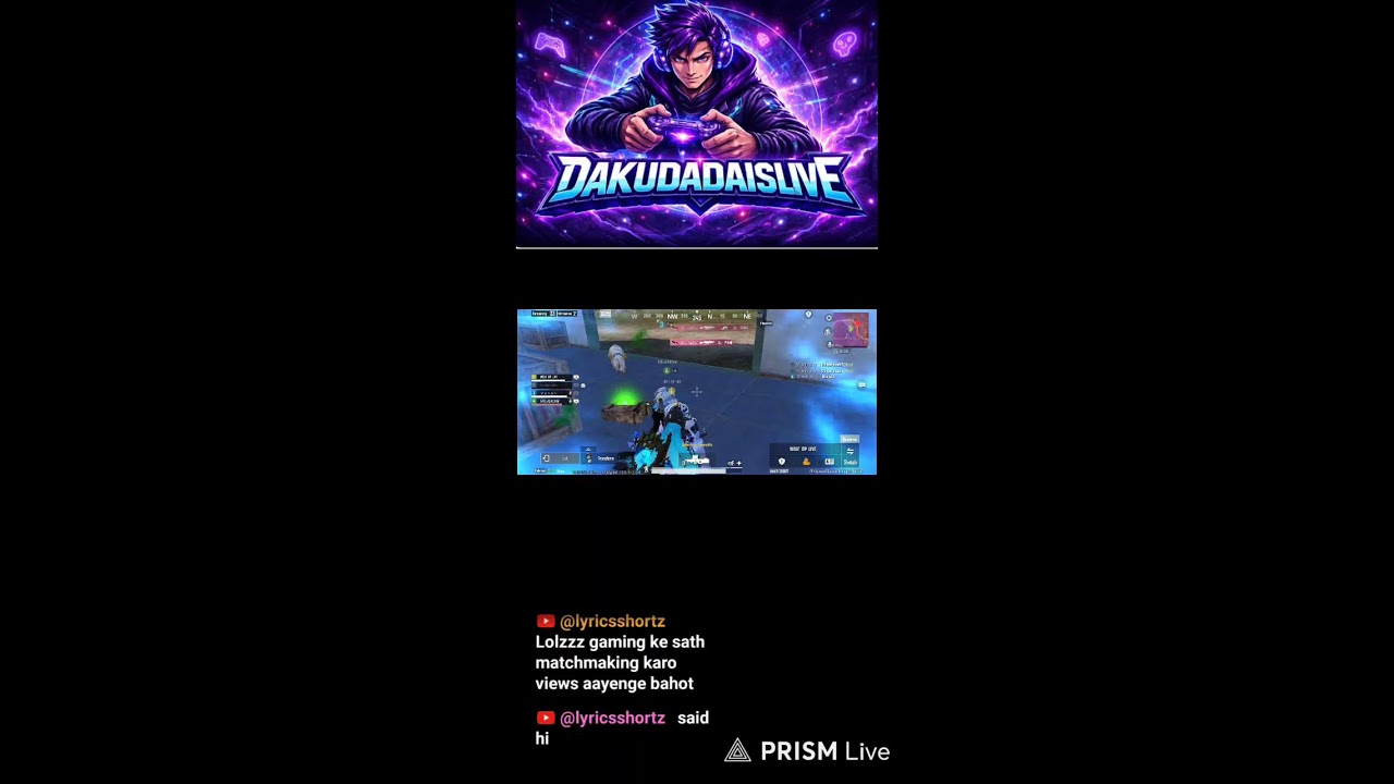 DAKUDADAISLIVE is live#Bgmi #BGMI#live#77#bgmiindia#bgmilird#bgmifun#Bot#Teamcode#shorts#shortsfeed#