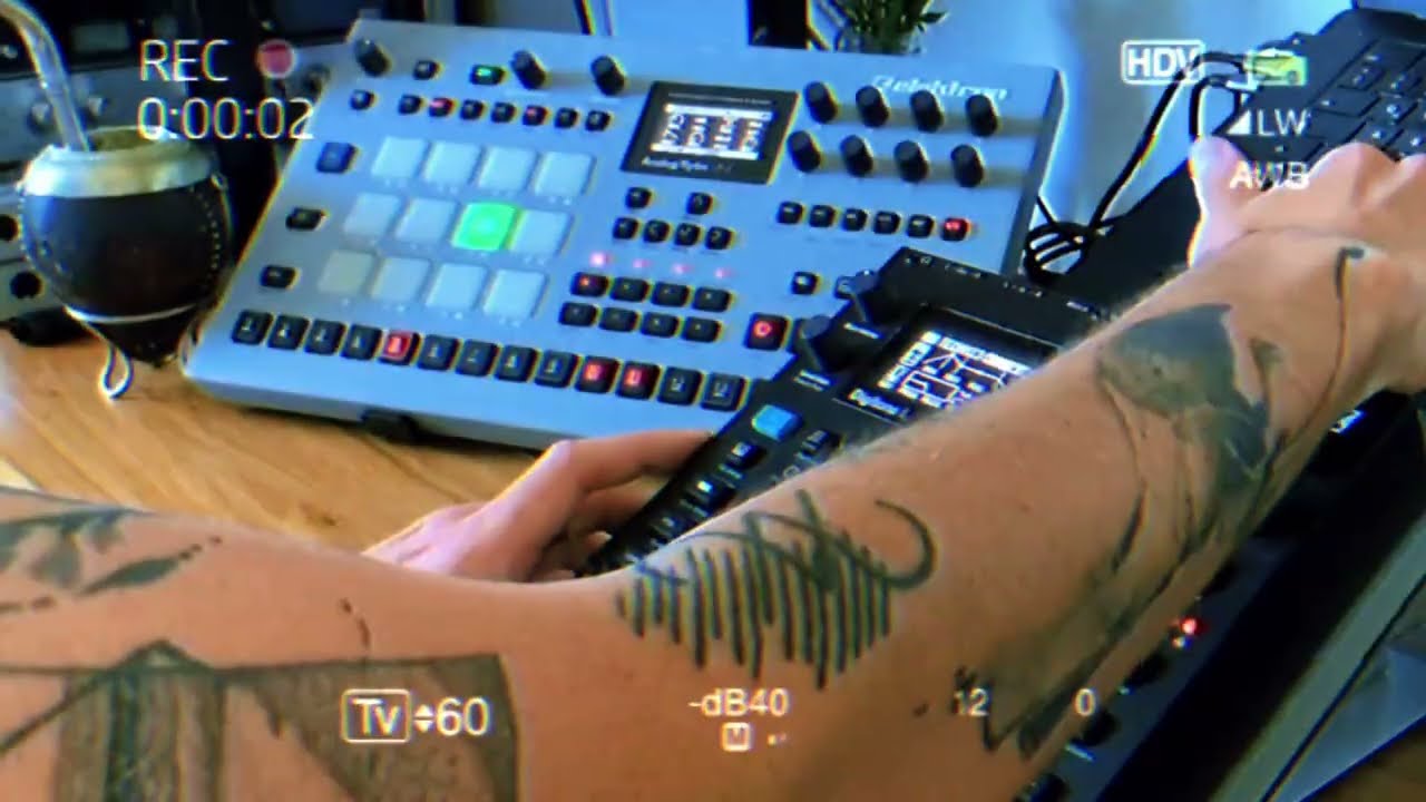 Brumarena - Te Busco // DAWless Dub Techno w/ Digitone 2 + Analog Rytm 2