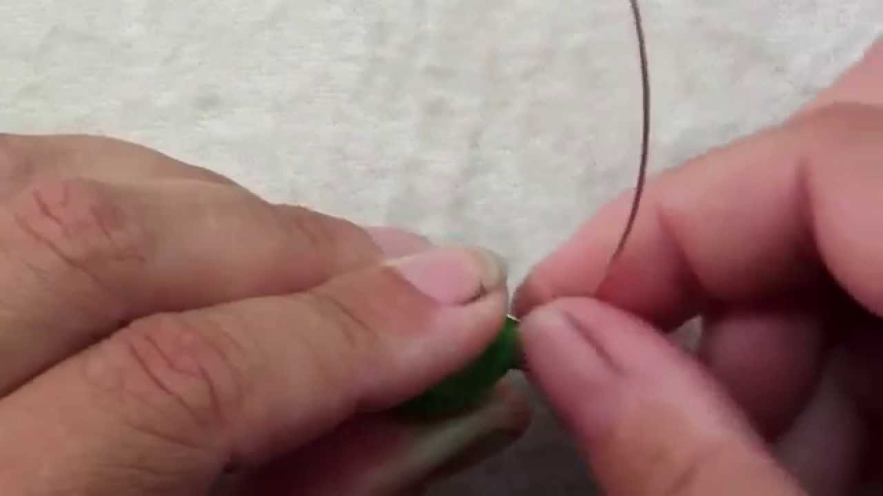 How To Wire Wrap Top Drilled Beads
