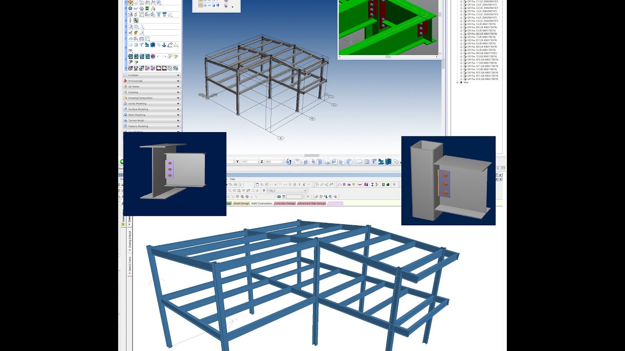 NSCP 2015 Steel Design using Bentley STAAD - Part 3 of 4