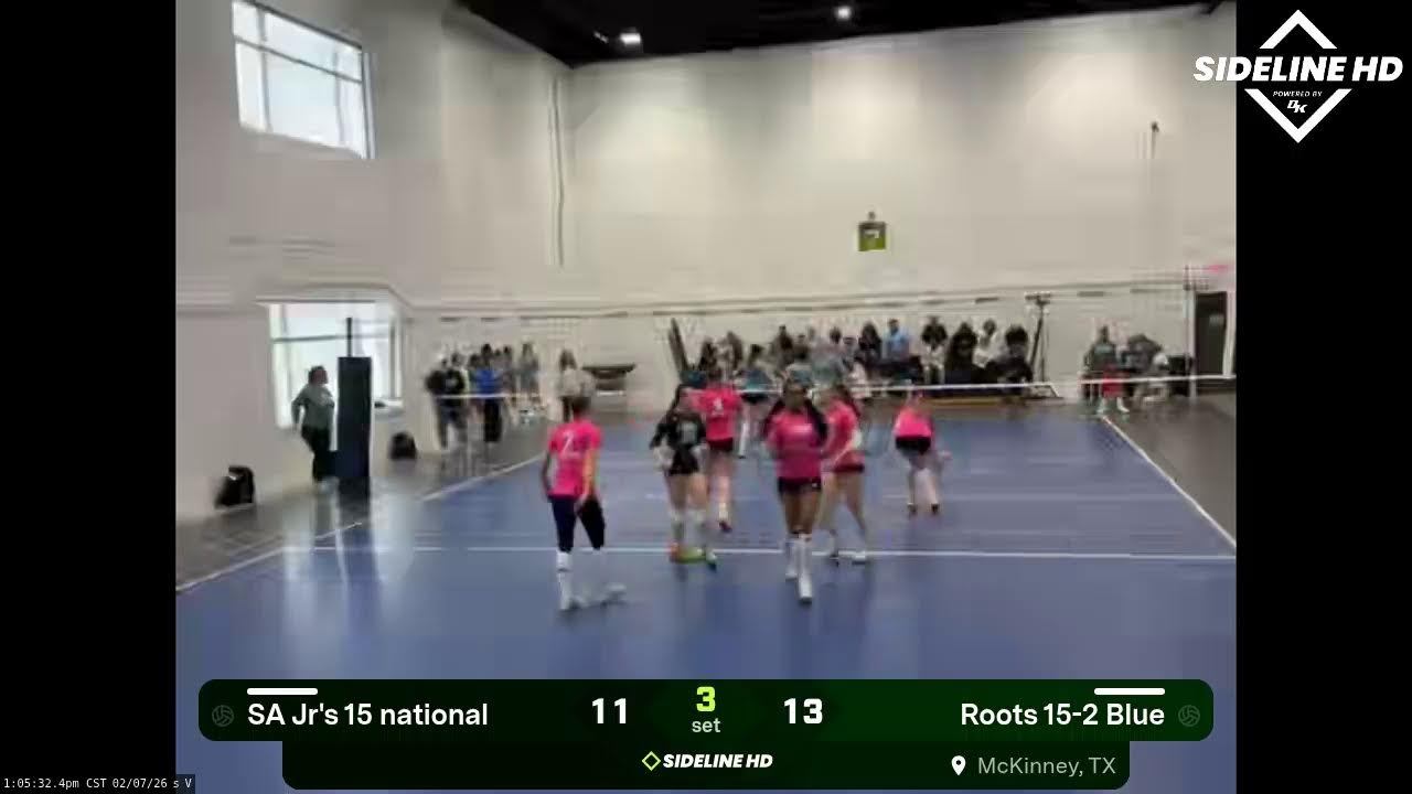 Roots 15-2 Blue vs. SA Jr's 15 national (2026.02.07)