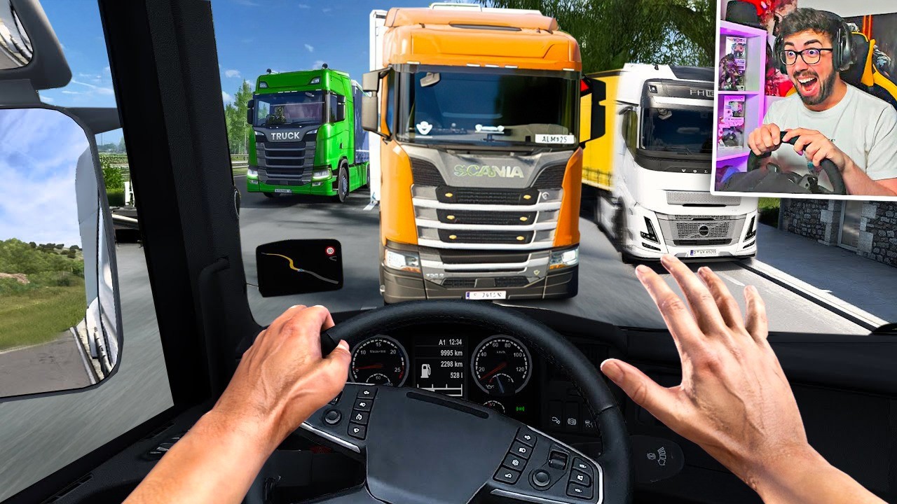 RUTA EN CAMIÓN POR LA CARRETERA MÁS PELIGROSA 😱 | Euro Truck Simulator 2