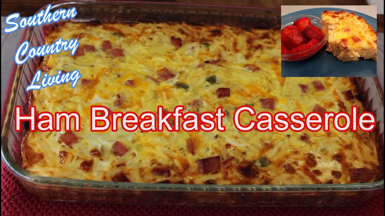 Ham Breakfast Casserole  --  Throwback Video Series