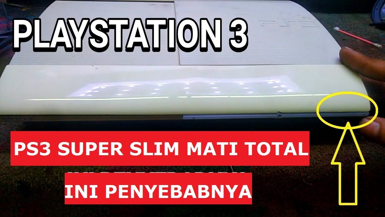PS3 SUPER SLIM MATI TOTAL