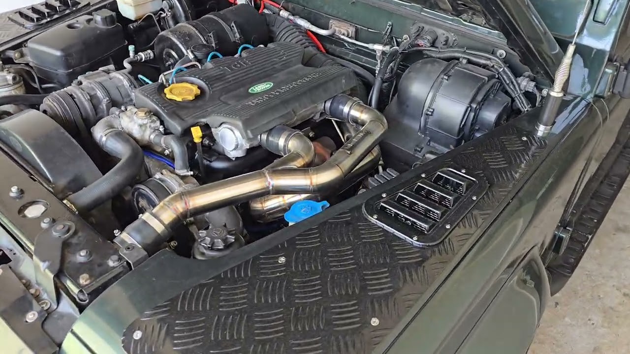 Defender 300TDI Turbo Upgrade - Dual Feed Plenum | wickedEP Racing 