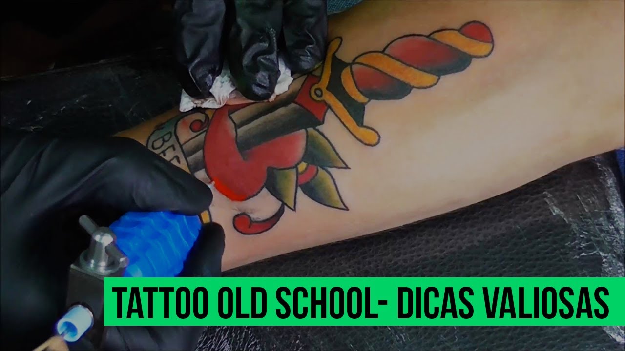 Tatuagem Old School - Dicas