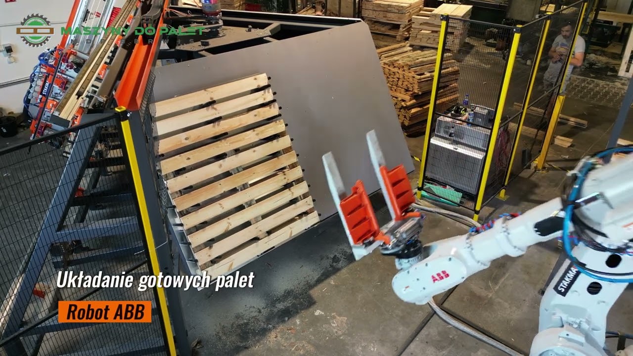 Automat do produkcji palet nietypowych Palletstar 2400