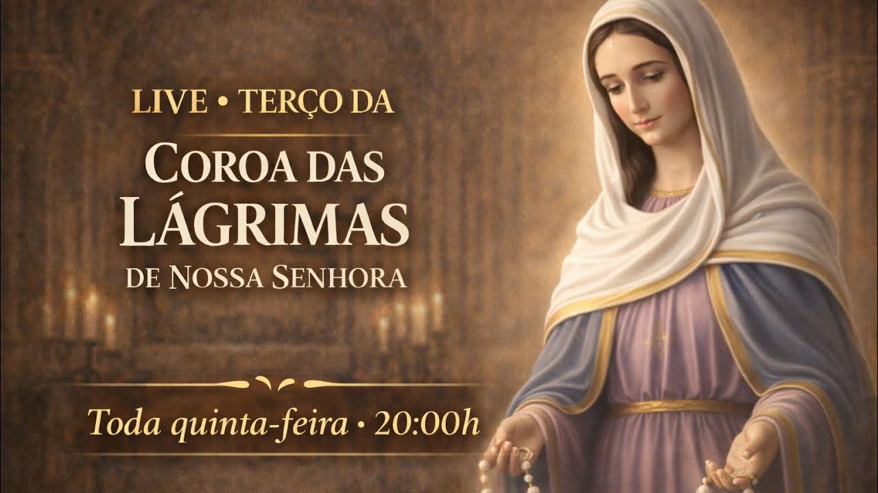 Terço da Coroa das Lágrimas está ao vivo!
