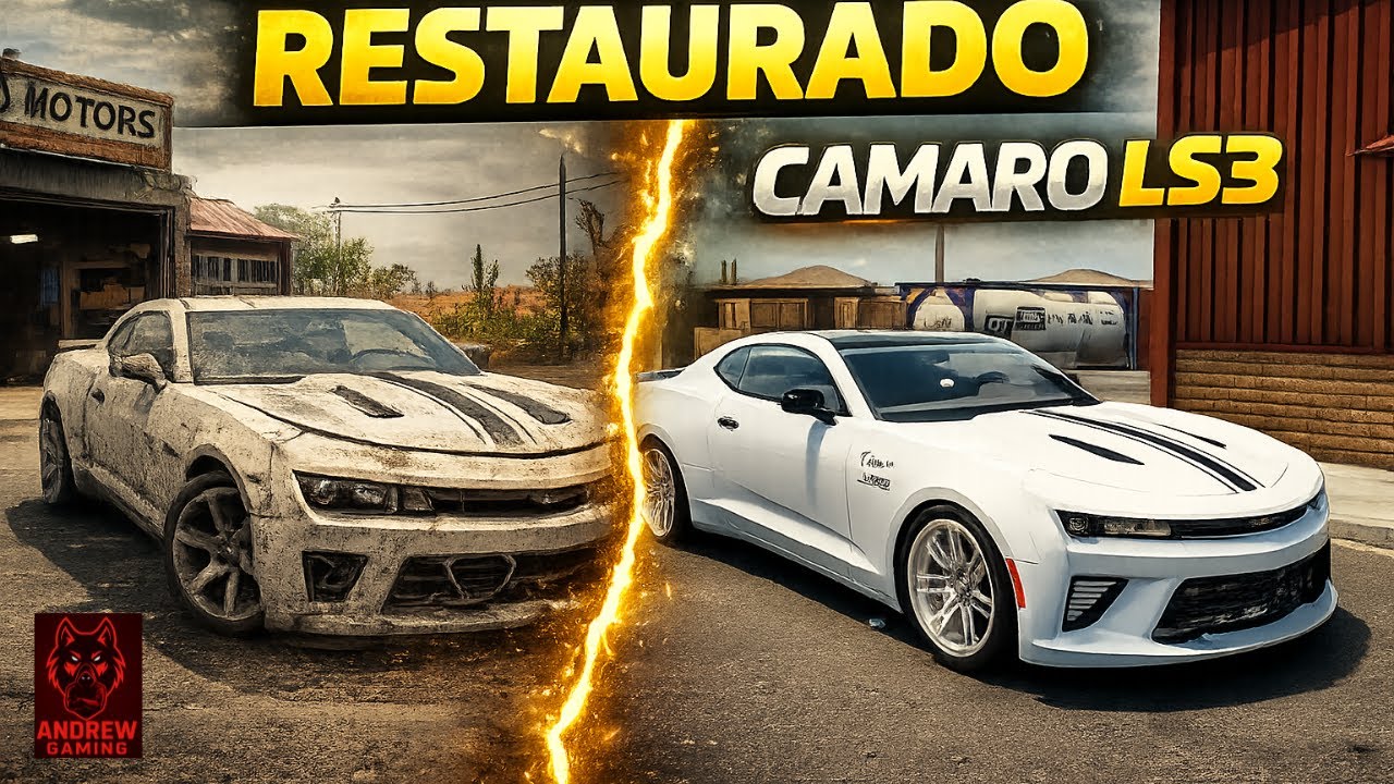 Este Camaro LS3 estaba DESTROZADO… ¡Lo dejé como nuevo! | CMS 2021