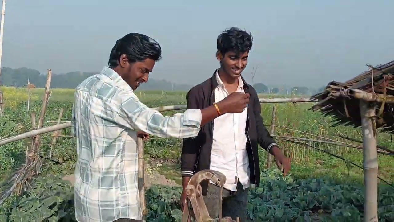 गांव के खेत मे काम ।। Video viral || #vlogvideo 