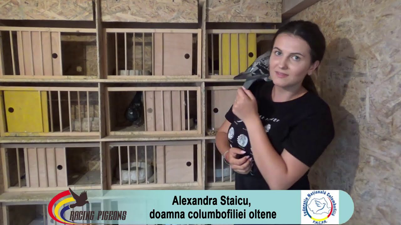 Alexandra Staicu, doamna columbofiliei oltene