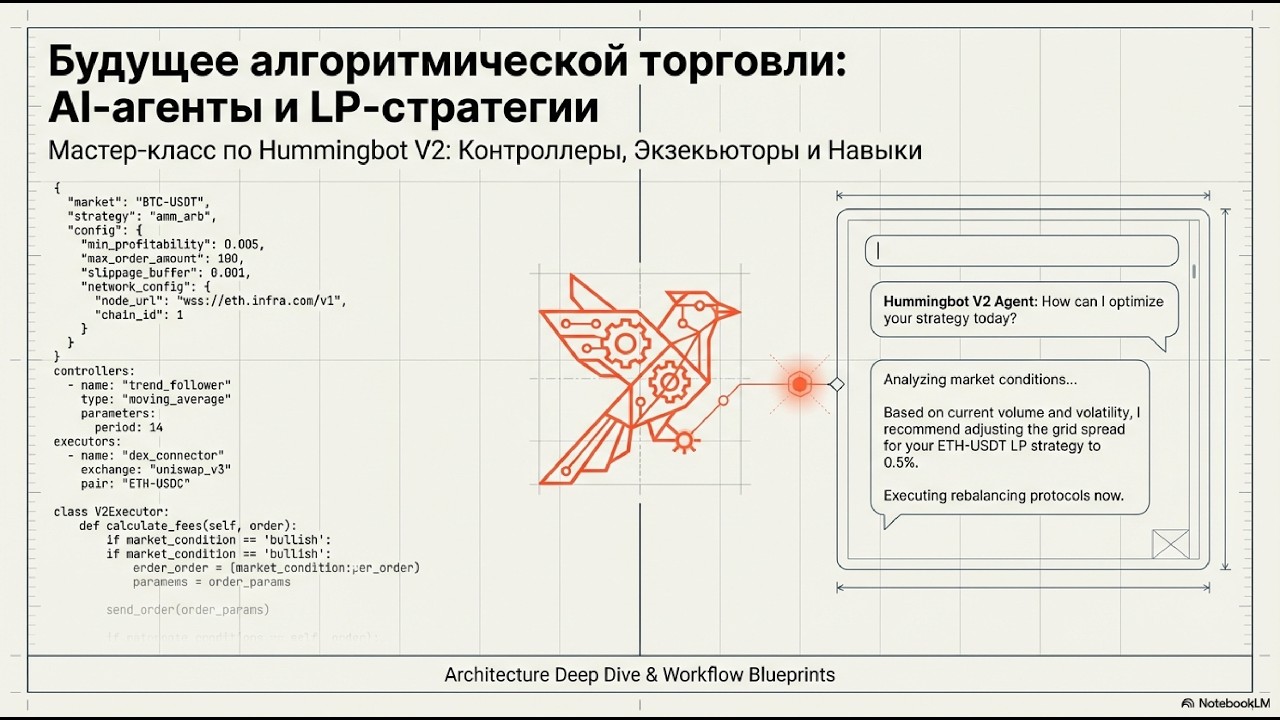 Hummingbot + ИИ: Как AI-агенты автоматизируют ликвидность на DEX