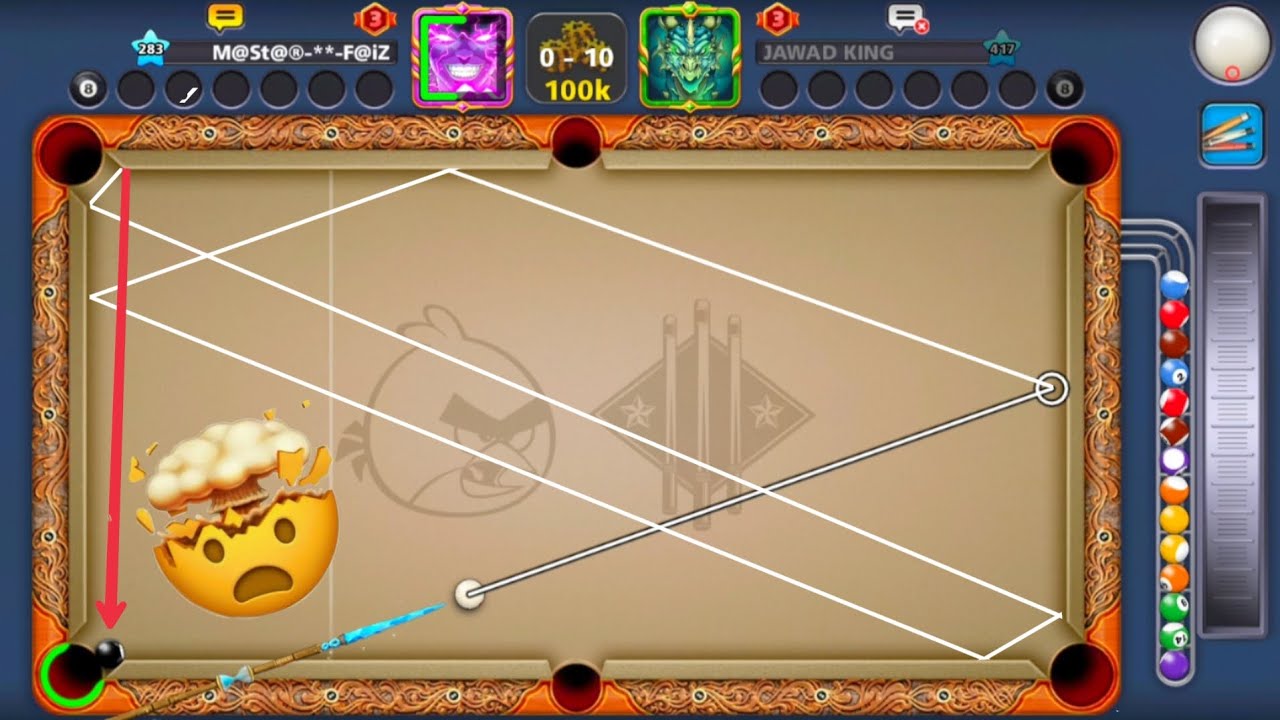8 Ball Pool Best Shots you ever seen Before||Miniclip