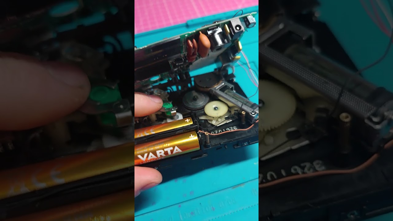 sony walkman professional wm-d3-how to fix? gear not rotating with audio cassette.