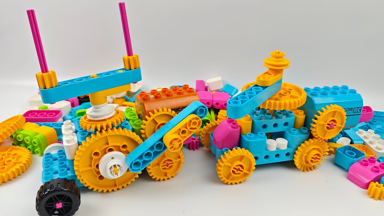 Satisfactory 8-minute assembly of large particle electric gears(No Talking)