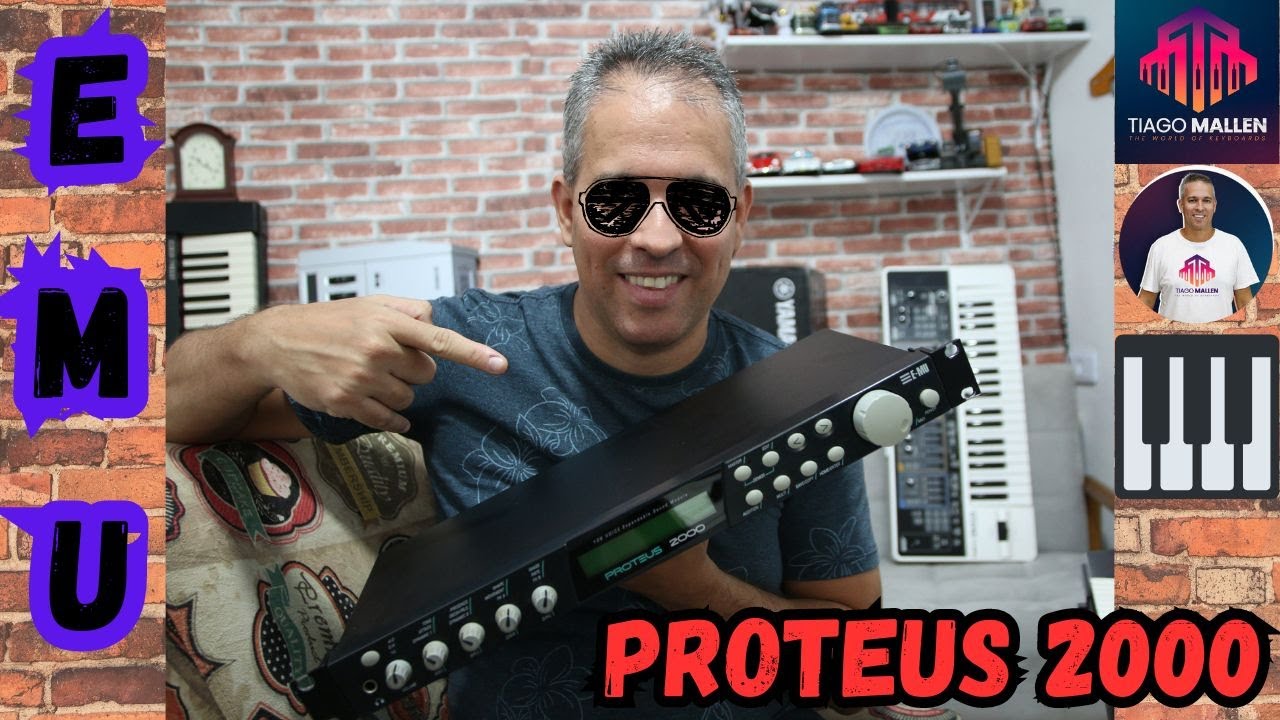 E-MU PROTEUS 2000 RACK (MODULE SOUND) FACTORY SOUNDS by TIAGO MALLEN #tecladistas